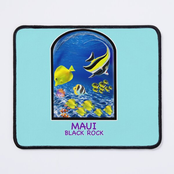 Item preview, SNORKELING MAUI BLACK ROCK designed and sold by cgullart.