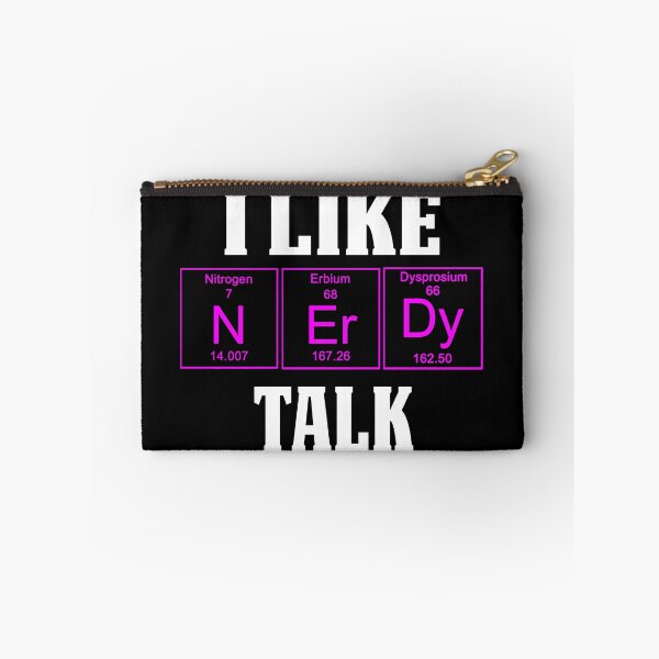 Artikelvorschau, LUSTIGER Lehrer-Assistent-Entwurf NERDY TALK PINK entworfen und verkauft von drwigglebutts.