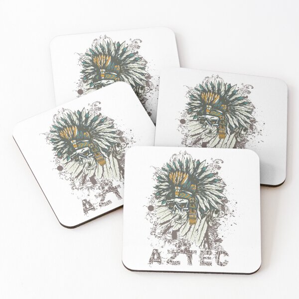Item preview, Aztec, Skull, Skeleton, America, USA, Indian, valentine, best gifts, gifts for mom, fashion, beautiful, love, style, girl, christmas designed and sold by Elshan Ilyasov.