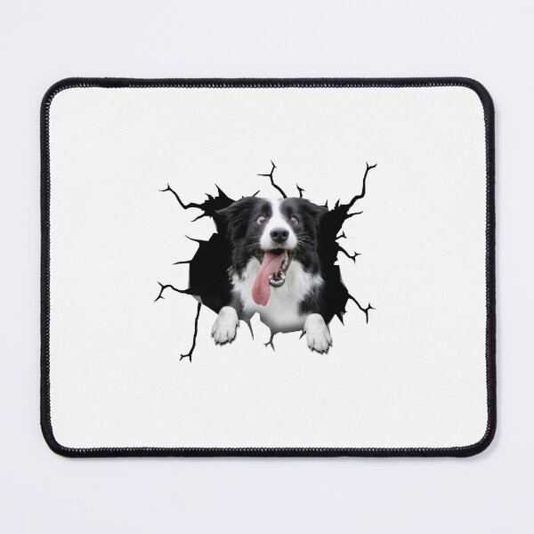 Item preview, Border Collie Crack Vinyl Car Decal For Rear Window Wiper Humor Big Stickers Cutting Board designed and sold by BroxonJames.