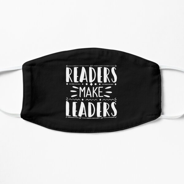 Readers make Leaders Flat Mask