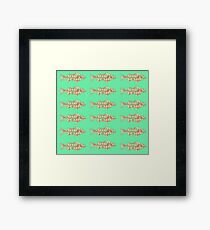 Fish (Red Green) Framed Print