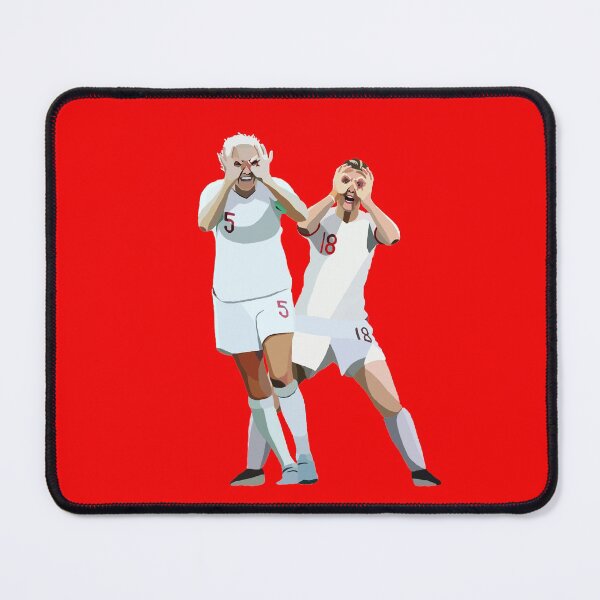 Item preview, England's Steph Houghton MBE & Ellen White designed and sold by Webbed Toe Design's.