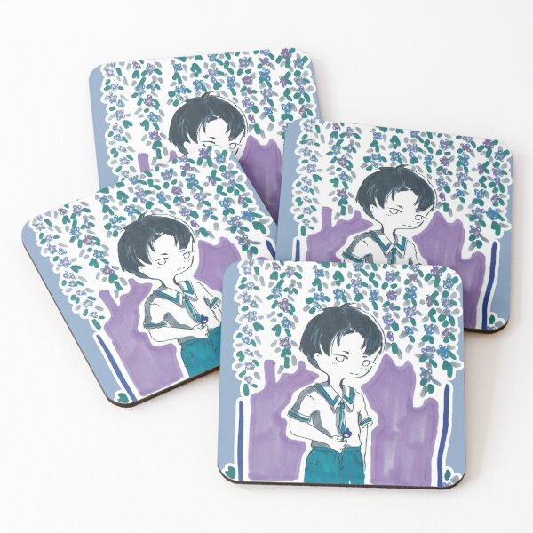 Item preview,  cottagecore cool anime cute chibi boy designed and sold by DoodlesFlowers.