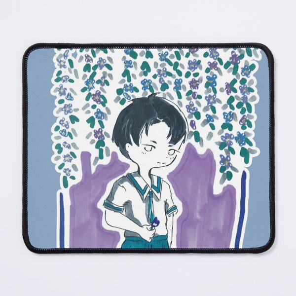 Item preview, cottagecore cool anime cute chibi boy designed and sold by DoodlesFlowers.