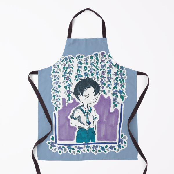 Item preview, cottagecore cool anime cute chibi boy designed and sold by DoodlesFlowers.