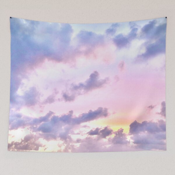 Item preview, Nice pattern with pastel colored clouds designed and sold by HenrikGPhoto.
