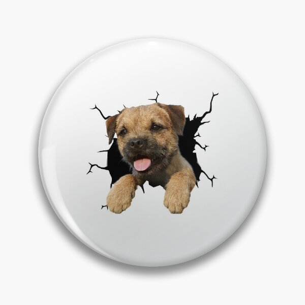 Item preview, Border Terrier Crack Sticker Vinyl Car Decals Kawaii Thank You Stickers Best Gifts For Women. designed and sold by BroxonJames.