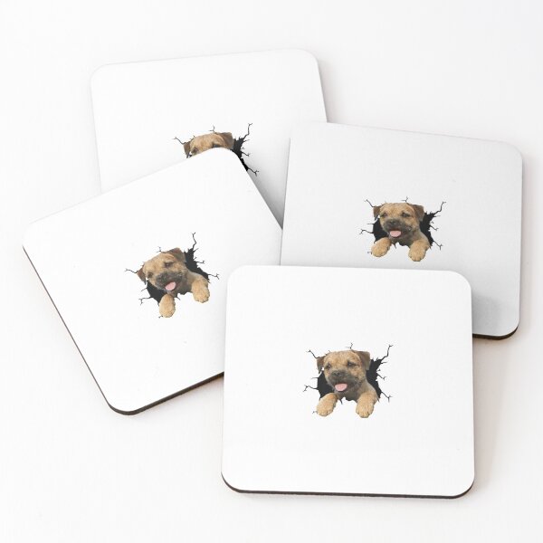 Item preview, Border Terrier Crack Sticker Vinyl Car Decals Kawaii Thank You Stickers Best Gifts For Women. designed and sold by BroxonJames.