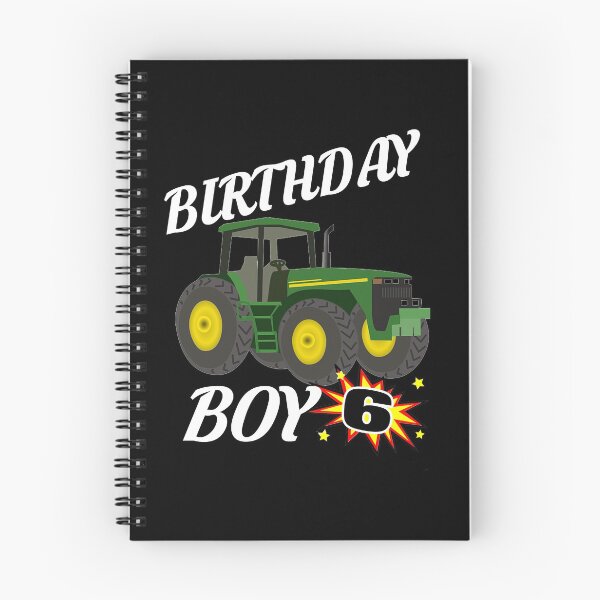 Item preview, 6 Years Old Birthday Design Green Tractor GifDesign  designed and sold by drwigglebutts.