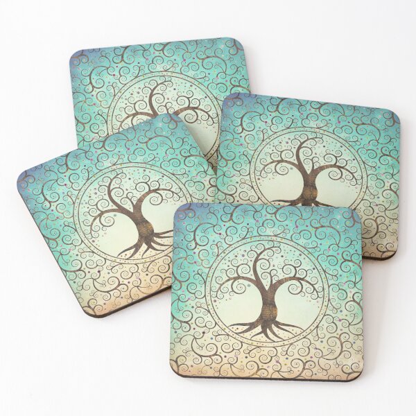 Item preview, Spiral Tree of life - Yggdrasil designed and sold by k9printart.