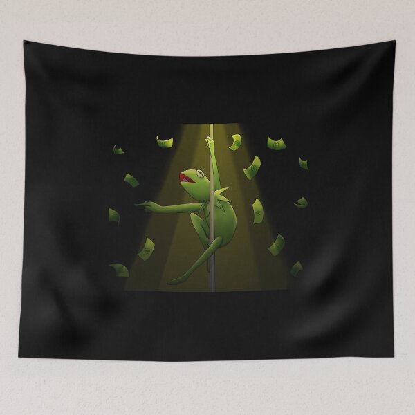 Item preview, Kermit pole dancing... i'm so sorry  designed and sold by DoesArtAndStuff.