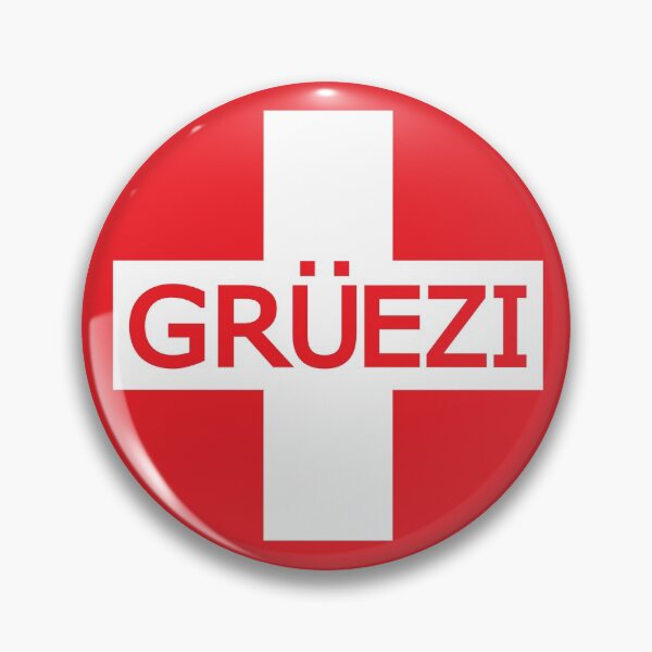 Artikelvorschau, Switzerland Grüezi Schweiz entworfen und verkauft von TravelScientist.