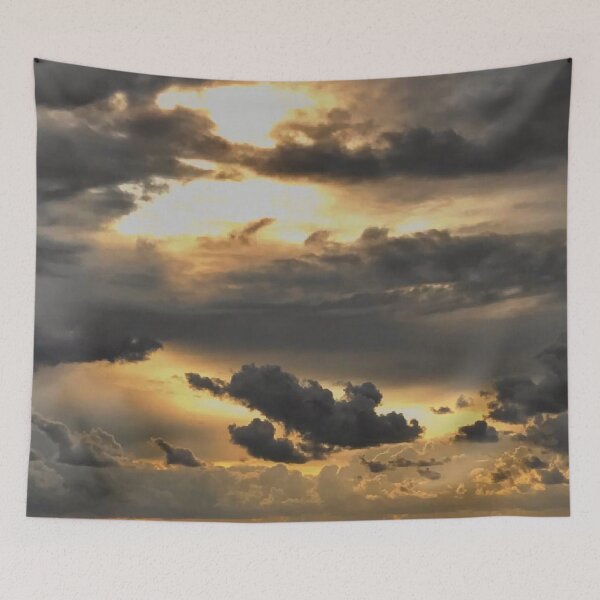 Item preview, Clouds before a storm designed and sold by HenrikGPhoto.