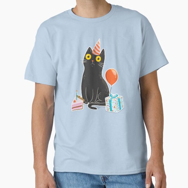 Item preview, Intense Gaze Birthday Cat  designed and sold by zorrorojo.