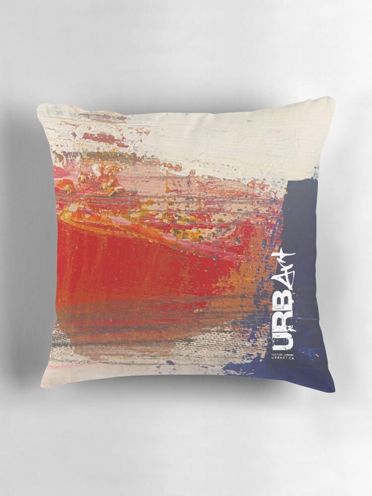 Aperçu 3 sur 4. Coussin avec l'œuvre UrbArt® - Art-01 créée et vendue par UrbArt.