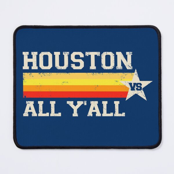 Item preview, Houston vs All Y'all Vintage Stripe Texas Baseball Town fans My City My Love Retro Vintage Houston designed and sold by Easy-Logo.
