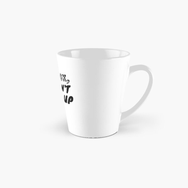 Tall White Latte 17oz Ceramic Mug - Lucky Day Coffee