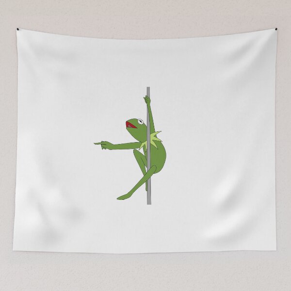 Item preview, Kermit pole dancing...im going to hell  designed and sold by DoesArtAndStuff.