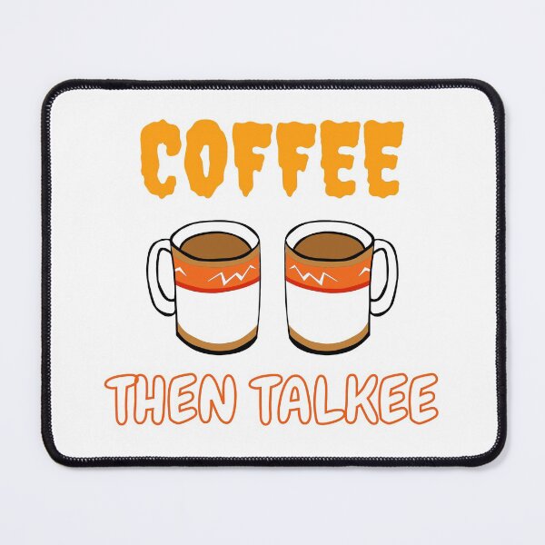 Item preview, COFFEE THEN TALKEE designed and sold by LaBelleMaison.