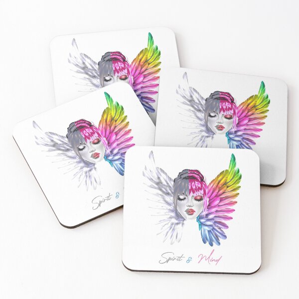 Item preview, Angel with a beautiful woman's face and large angel wings designed and sold by MartinEngel.
