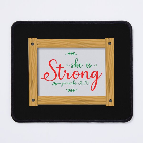 Item preview, She Is Strong designed and sold by Prayingwarrior.
