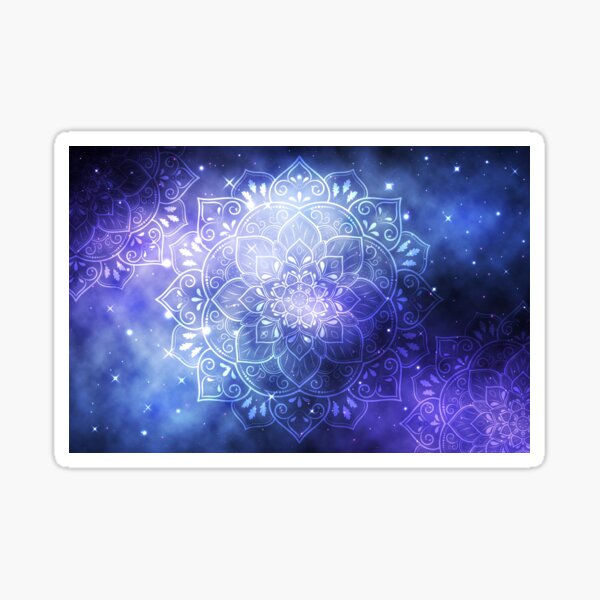 Galaxy Mandala Sticker
