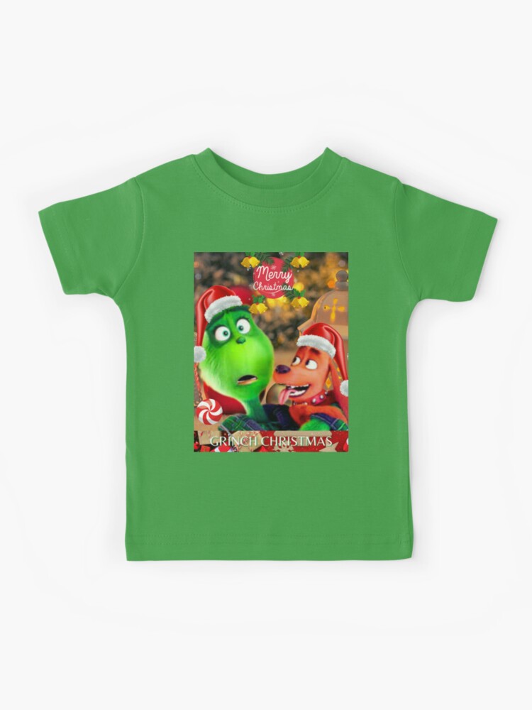 Grinchxmas V1 New Orleans Saints Kids T-Shirt - TeeHex