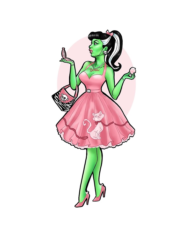 Pin Up Bride of Frankenstein iPad Case & Skin for Sale by BeccaW