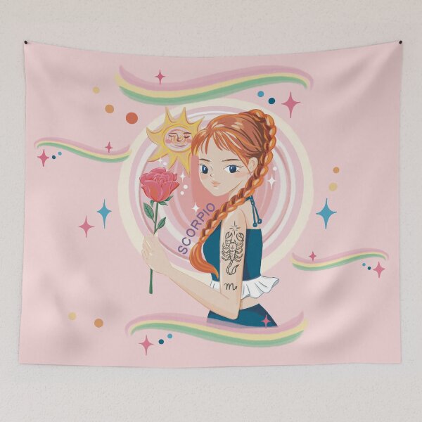 Item preview, Scorpio zodiac you are a rose designed and sold by Yunipop.