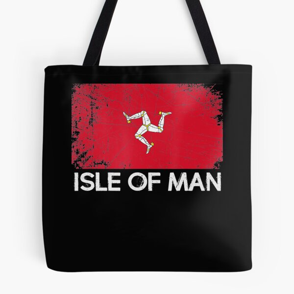 Item preview, Manx Flag Vintage Made In Isle of Man designed and sold by HannaFuhrmann.