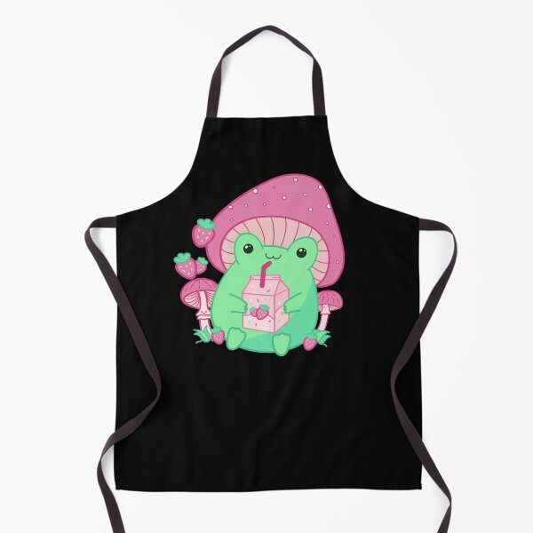 Artikelvorschau, Retro 90er Jahre Japanischer Kawaii Cottagecore Frosch Erdbeer Milchshake Karton entworfen und verkauft von gogo-jr.