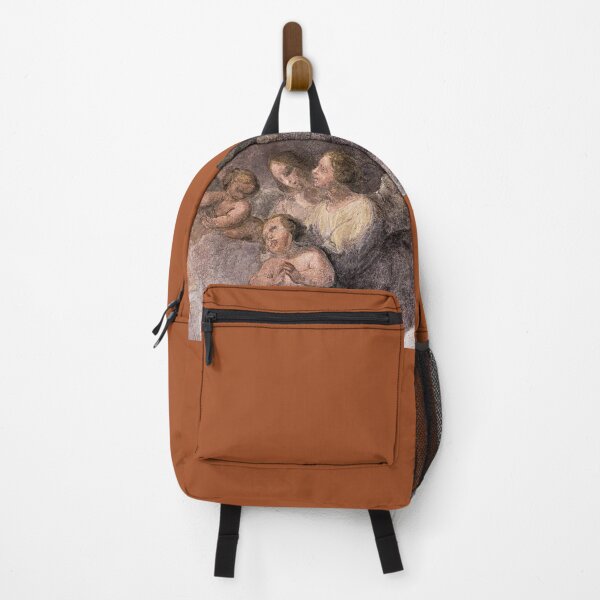 Item preview, Angels Cherubs Heaven Antique Painting, Rome Italy designed and sold by worldways.