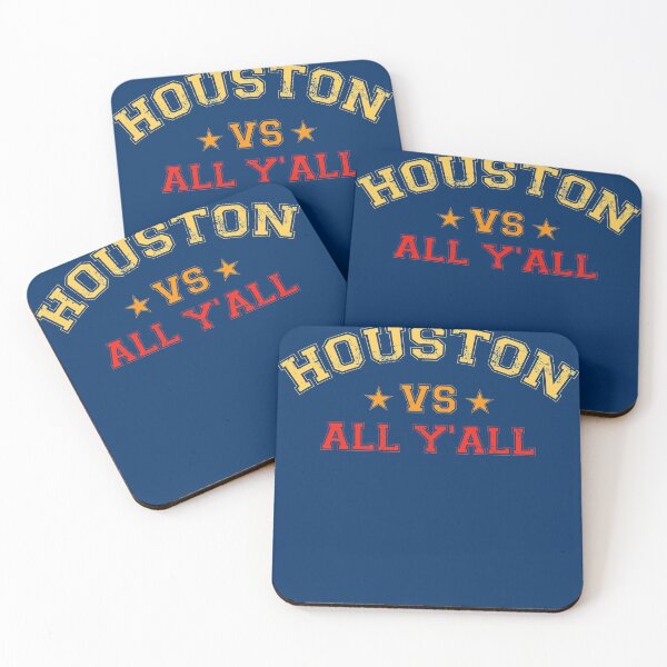 Item preview, Houston vs All Y'all Vintage Stripe Texas Baseball Town fans My City My Love Retro Vintage Houston designed and sold by Easy-Logo.