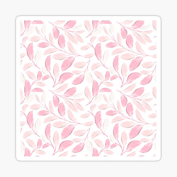Pretty in Pastel Pink Sticker