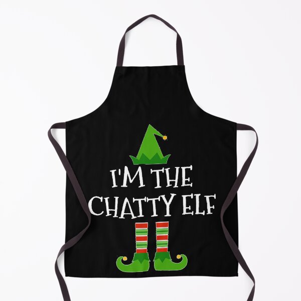 Item preview, I'm The Chatty Elf Matching Family Group Christmas product designed and sold by TopRatedDesigns.
