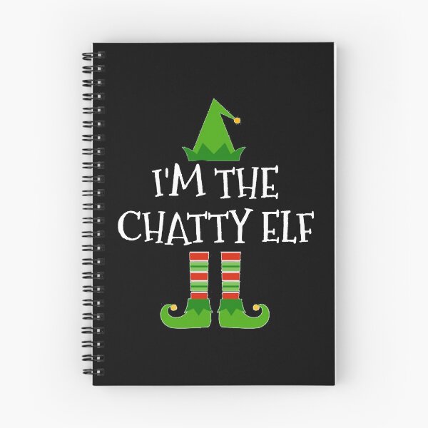 Item preview, I'm The Chatty Elf Matching Family Group Christmas product designed and sold by TopRatedDesigns.