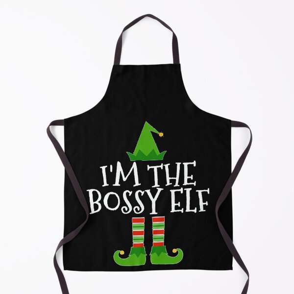 Item preview, I'm The Bossy Elf Matching Family Group Christmas graphic designed and sold by TopRatedDesigns.