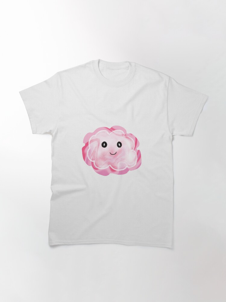 Thumbnail 3 of 7, Classic T-Shirt, Pink marbled cloud designed and sold by Multiminjae.