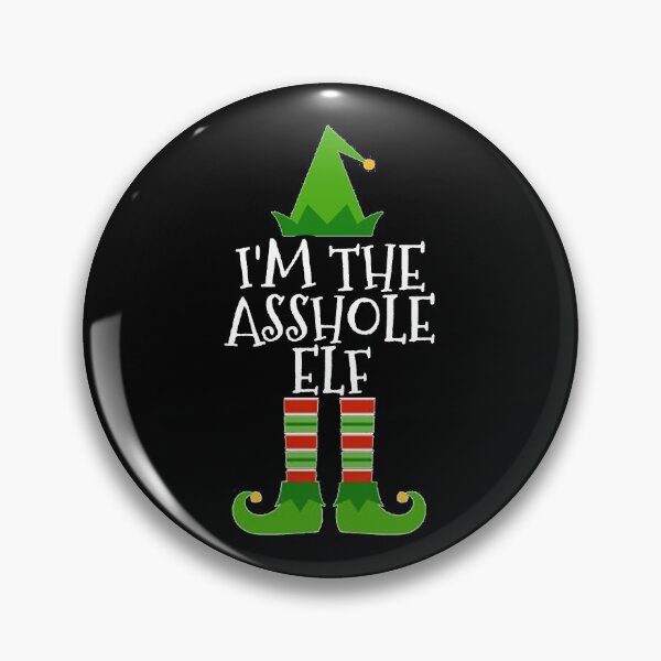 Artikelvorschau, I'm The Asshole Elf Matching Family Group Weihnachtsprodukt entworfen und verkauft von TopRatedDesigns.