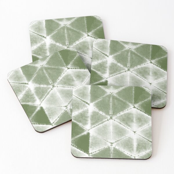 Item preview, Stitched Shibori Triangles designed and sold by gabrielleneil.
