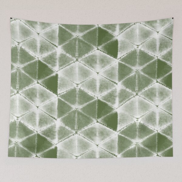 Item preview, Stitched Shibori Triangles designed and sold by gabrielleneil.