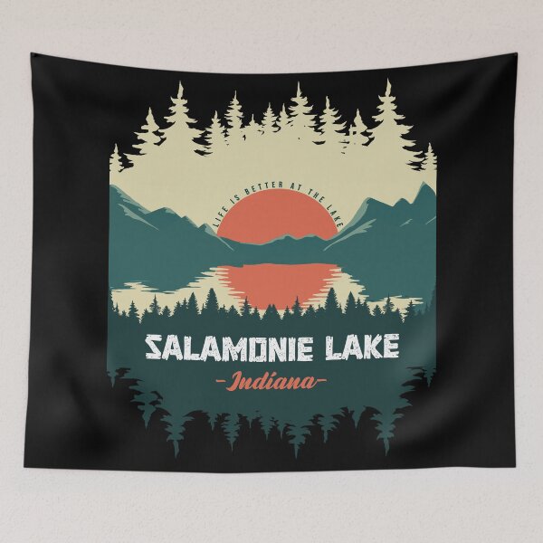 Item preview, Retro Salamonie Lake Indiana designed and sold by Friday NightCo.