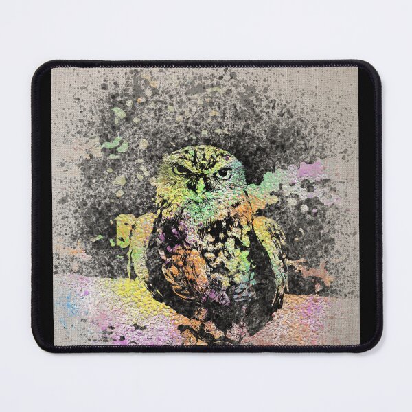 Item preview, Abstract of a Screech owl in a park in York UK designed and sold by PicsByTony.