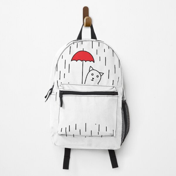 Item preview, cat and rain designed and sold by gittype.