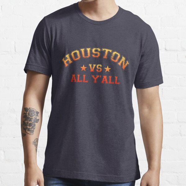 TeeShirtPalace | Baseball 'Stros Before Hoes Houston Kids Long Sleeve Shirt