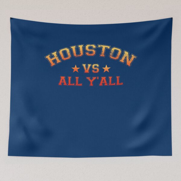 Item preview, Houston vs All Y'all Vintage Stripe Texas Baseball Town fans My City My Love Retro Vintage Houston designed and sold by Easy-Logo.