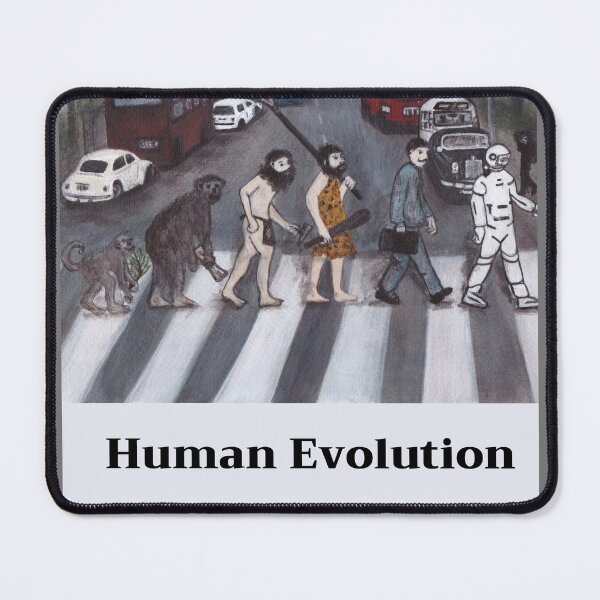Artikelvorschau, MENSCHLICHE EVOLUTION entworfen und verkauft von Artcando.