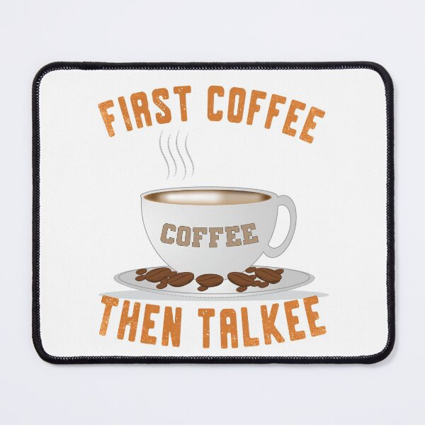 Item preview, First Coffee Then Talkee designed and sold by amishacreates.