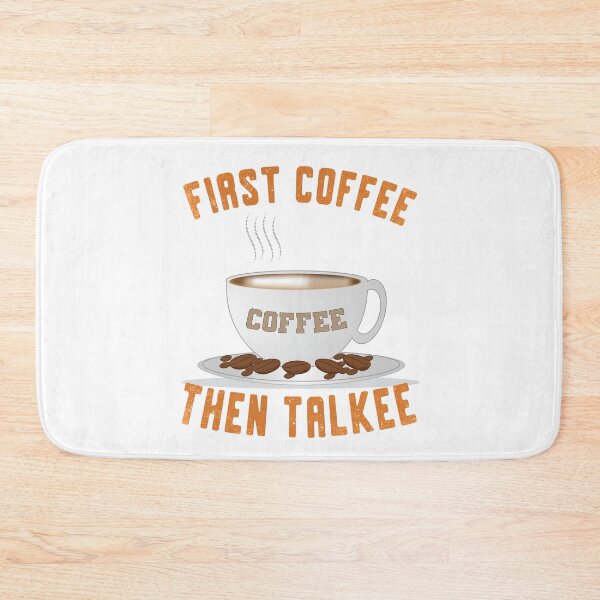 Item preview, First Coffee Then Talkee designed and sold by amishacreates.